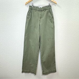 Cotton On Olive Green Straight Leg Pants